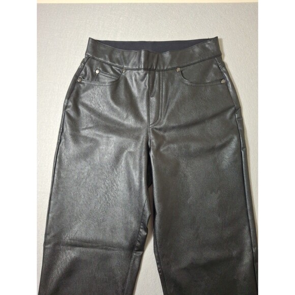 SPANX supersmooth PerfectFit Ponte Flare Wide Leg Pant Small Black 20252R - Picture 2 of 10